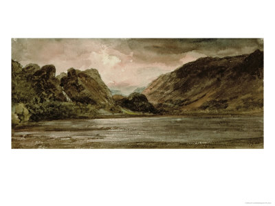Derwentwater Cumberland Constable Print